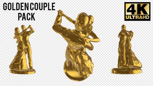 Golden Couple Dancing Pack