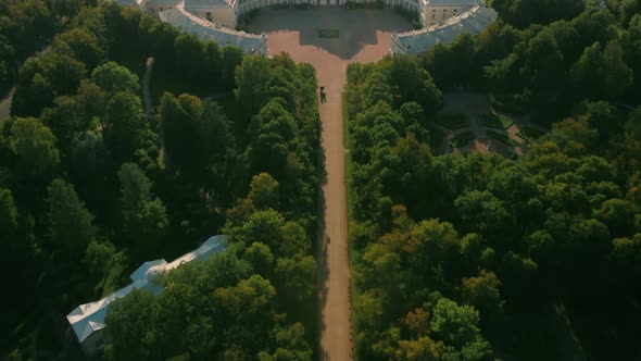 Pavlovsky Park is a Landscape Park Within the Pavlovsk State MuseumReserve