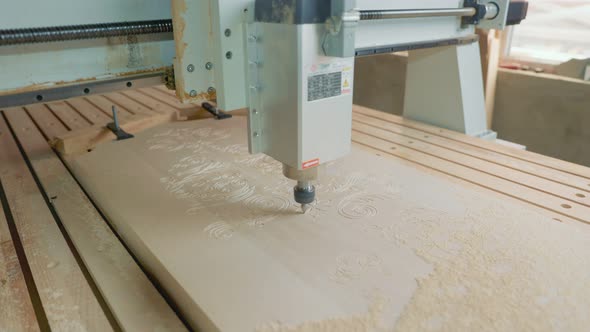 CNC Woodworking Machine Work