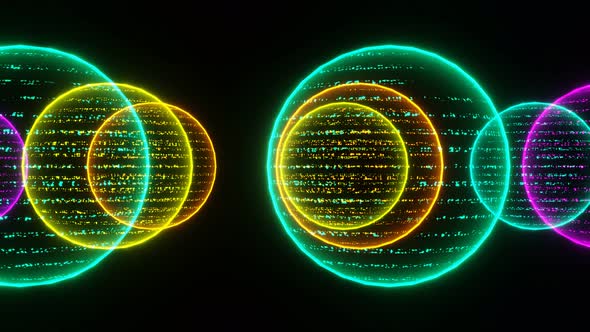 Shimmering Neon Balls alt