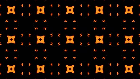 Abstract orange geometric seamless pattern background alt