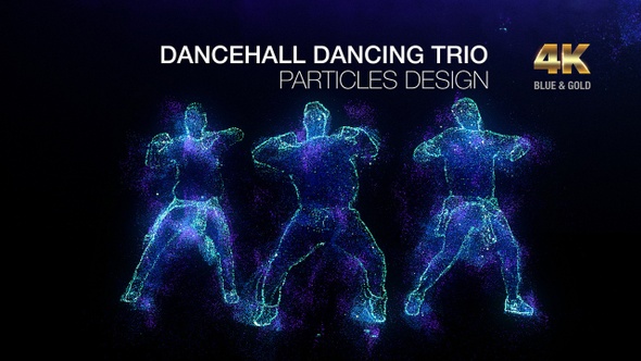 Trio Dancing Dancehall 