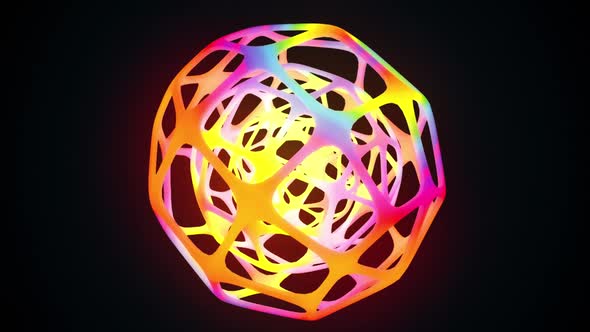 Geometric Multicolored Tangle alt