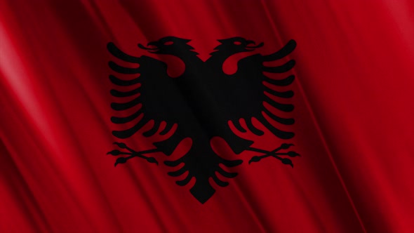 Albania Flag alt