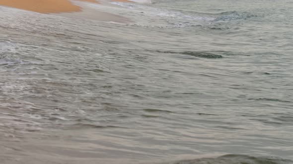 Closeup of Beautiful Azure Wave Crests