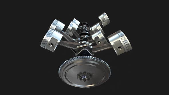 Engine Pistons V8 alt