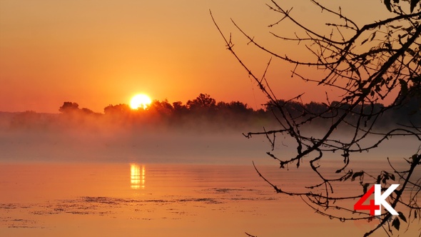 Dawn on The Lake