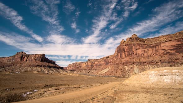 Time lapse in Buckhorn Draw in the San Rafael Swell alt