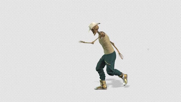 Skeleton Crazy Dance alt