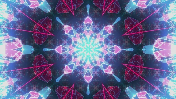 4K Patterned Blinking Vj Loop 5 alt