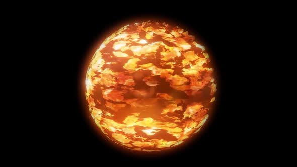 Fireball, A Planet Made Of Magma