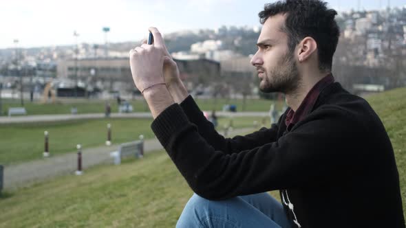 Take Photo In Park alt