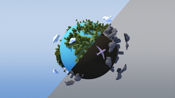 Polluted 3d world