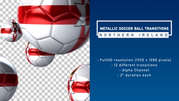 Metallic Soccer Ball Transitions - Northern Ireland