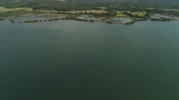 Tropical Landscape Mountains Lake alt