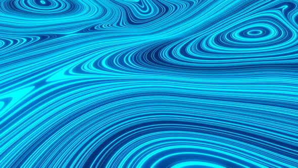 4K VJ Loop Abstract Waving Background of Topographic Map Concept