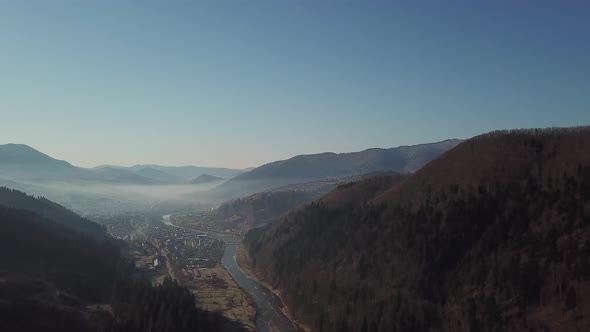 Mobile communication tower in the mountains, 4G and 5G communication alt