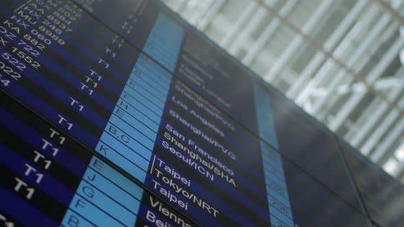 International Airport Departures Board alt