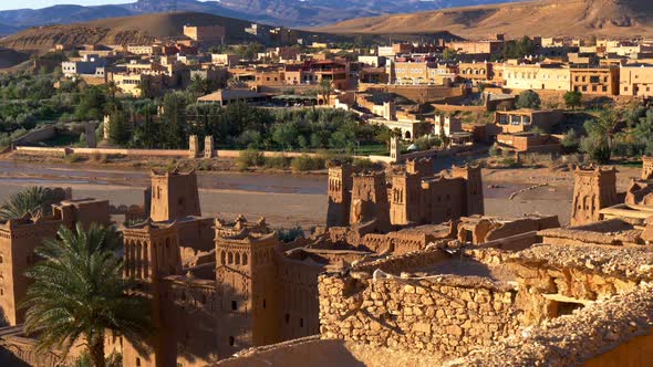 Ait Benhaddou, Morocco. UNESCO World Heritage Site. , FHD alt