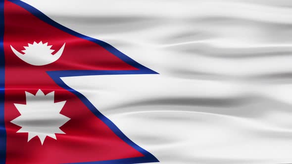 Nepal Flag Waving alt