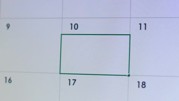Person Typing Black Friday in Online Calendar, Discounts Reminder, Shopping Time alt