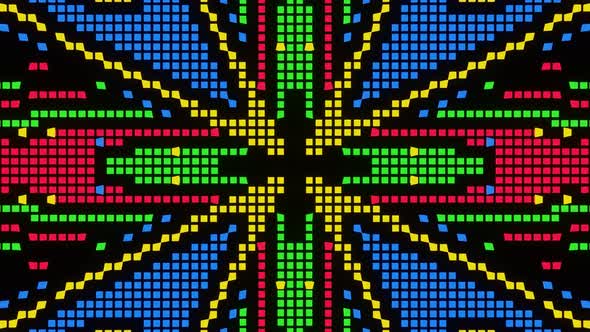 VJ Loop Animation of Pixel Mosaic Ver08 alt
