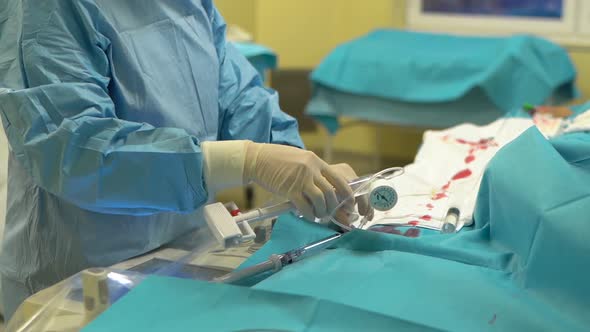 Two Women Carried Out an Operation on the Veins