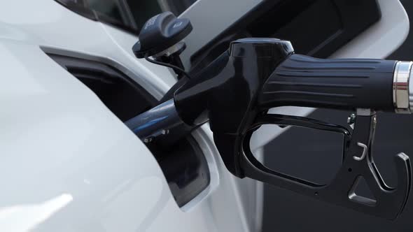 Diesel Car at the Fuel Station 80 alt