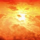Sky Time Lapse Orange Golden Sky with Clouds and Sun Clouds At Sunrise - VideoHive Item for Sale