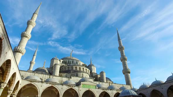 Sultan Ahmed Mosque (Blue Mosque), Istanbul, Turkey.