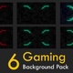 Neon Gaming Background Pack - VideoHive Item for Sale