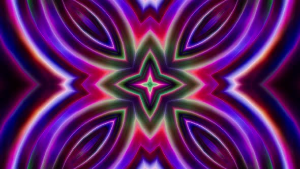 Blinking Colorful Light Kaleidoscope 4K 02 alt