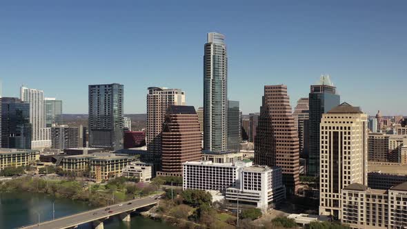 Austin Downtown Aerial