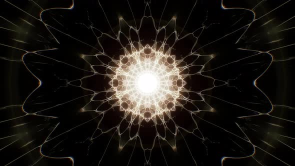 Fractal Electric Energy Background 4K Loop alt