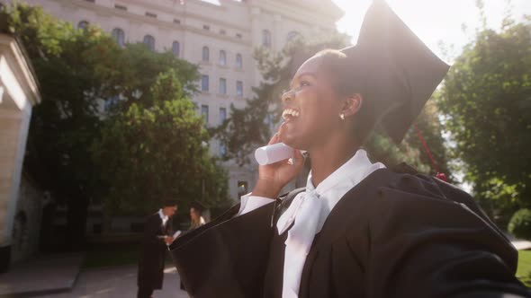 Large College Garden in the Graduation Day Black alt