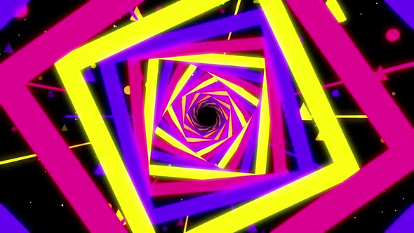 Colorful Spiral Tunnel 02 Hd  alt