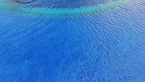 Pool with Blue Water By the Ocean Cancun Skyline From the Beautiful Beach of Turquoise Ocean Water alt
