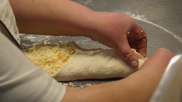 Process of Making Cheese Pie