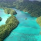 Aerial Footage of a Limestone Islands in Rock Islands Palau - VideoHive Item for Sale