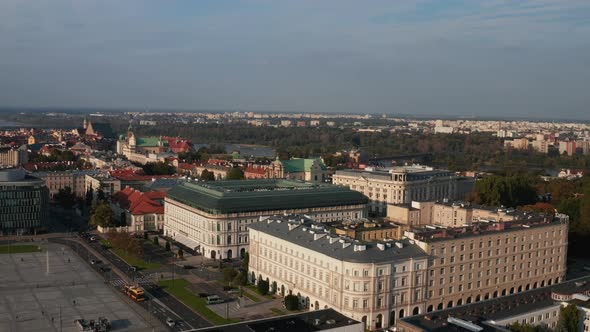 Aerial View of Palaces in Old Town alt