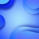 Liquid morphing wave shapes elegant clean blue background HD