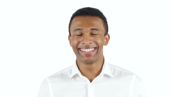 Yes, Black Man Shaking Head to Agree alt