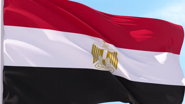 Egypt Flag Looping Background