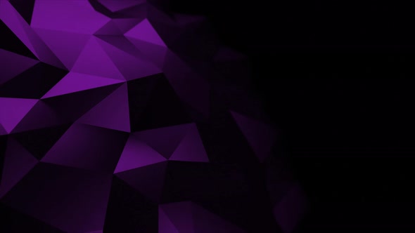 Polygonal Background Dark Purple