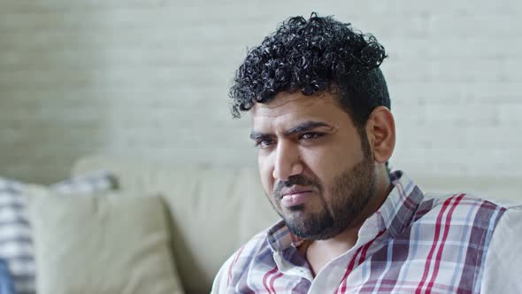 Arab Man Talking to Psychotherapist alt