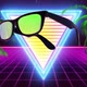 80s Retro Sunglasses Hd - VideoHive Item for Sale