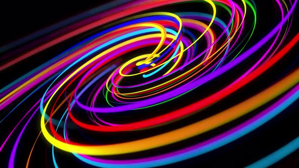 Colored Streaks or Lines Swirling in Spiral 1 alt