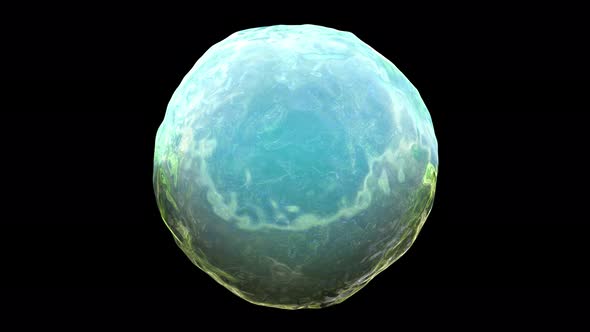 4k circle ball-water