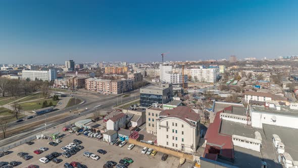 Kharkiv City From Above Timelapse alt
