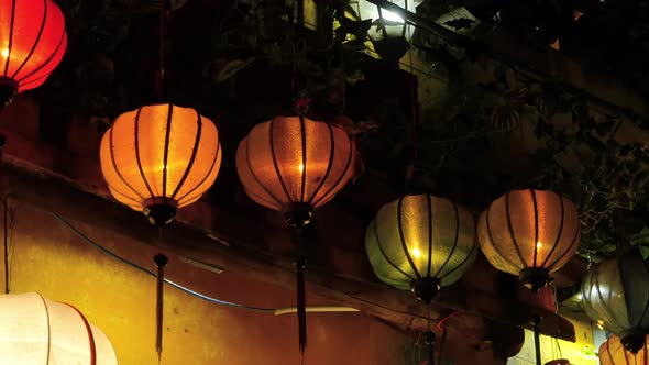 Colorful Lanterns in the Old Quarter of Hoi An, Vietnam